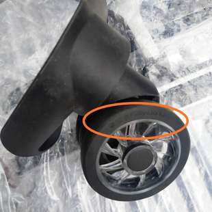 攀岩者配件轮子铝框拉杆箱轮子配件 行李箱轮子配件 20寸24寸轮子