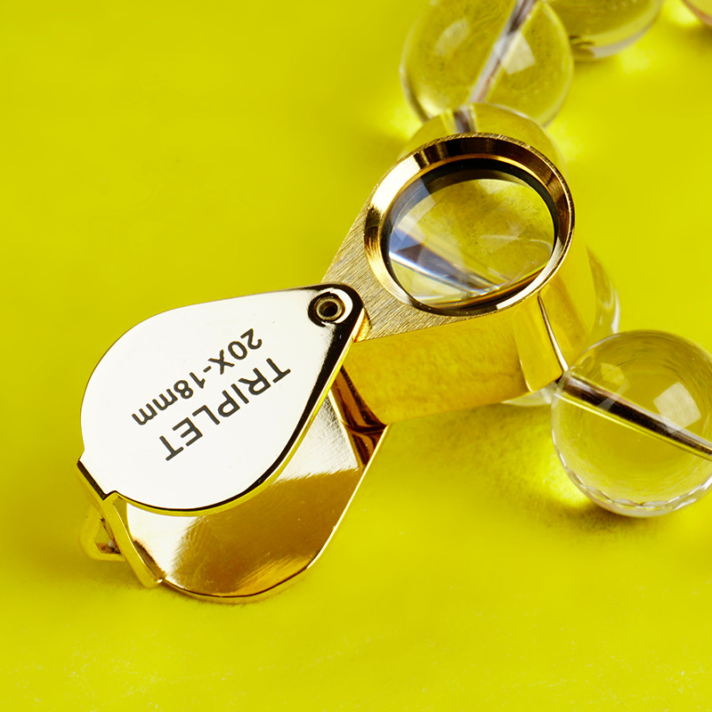 折叠翡翠腰码便携式珠宝放大镜