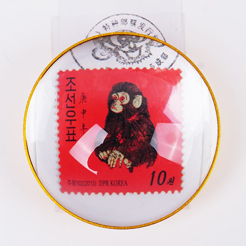 玻璃放大镜馒头桌面高清60看地图阅读报纸书画邮票球面镇纸文镇镜