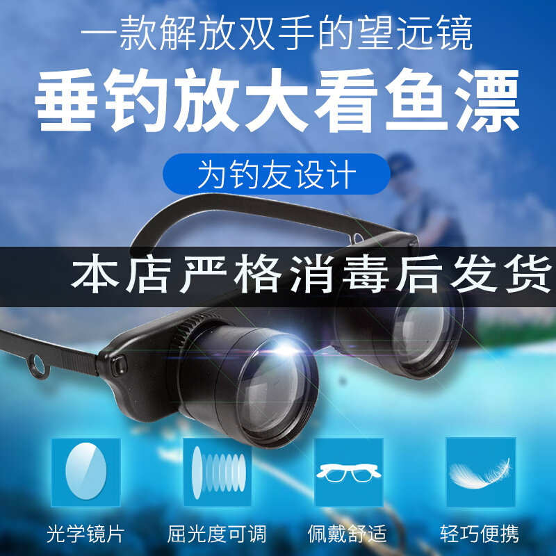 头戴式放大镜眼镜式高清便携观鸟穿虫观剧看漂户外钓鱼专用望远镜,饰品/流行首饰/时尚饰品新,其他DIY饰品配件,淘宝优惠券,粉丝福利购,淘宝优惠卷