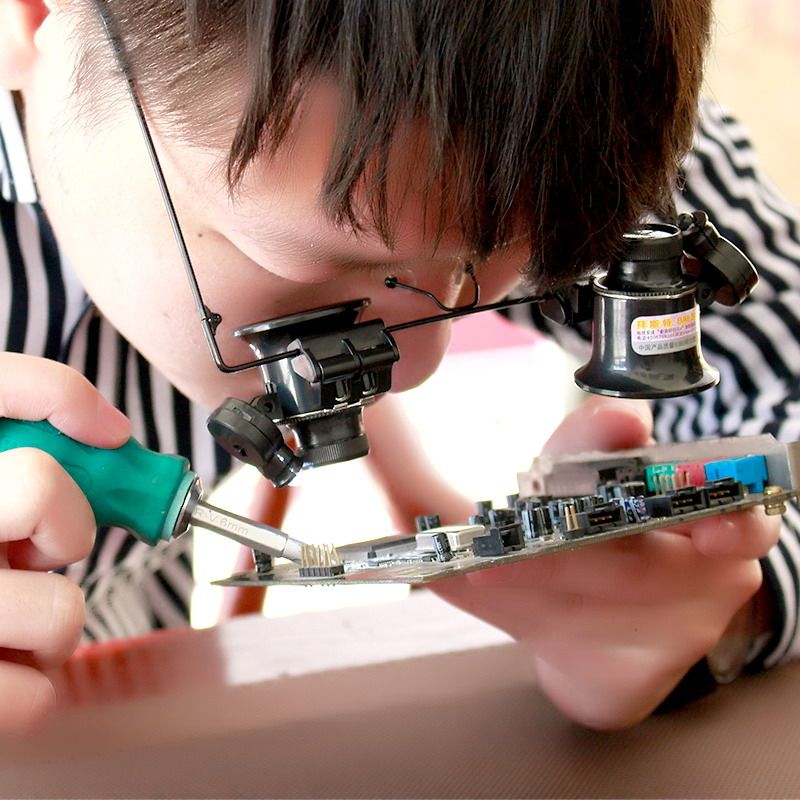 拜斯特钟表维修放大镜20倍便携式