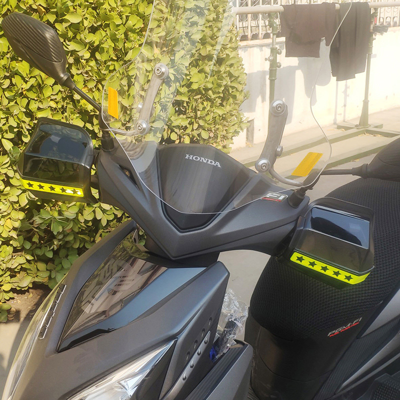 踏板车摩托车裂行宇钻海王星防寒护手罩挡雨防风板手把罩改装配件