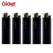 Cricket châu chấu bật lửa Thụy Điển nhập khẩu ED1 màu đen dùng một lần nhẹ bánh xe bánh xe kinh doanh nhẹ hơn - Bật lửa