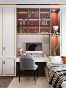 好莱客榻榻米床衣柜一体定制中式全屋踏踏米整体订制装修设计量尺