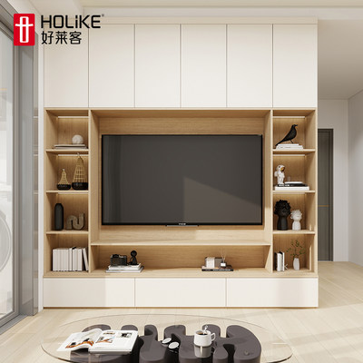 好莱客轻定制电视柜落地小户型现代简约电视柜家用客厅收纳储物柜