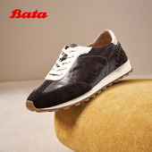 Bata牛羊皮德训厚底休闲鞋 K姐推荐 AAK20CM5