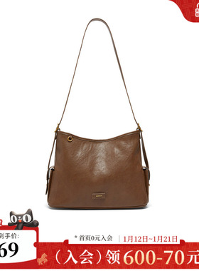 Bata通勤包2025秋季新款人造革时尚百搭背提包X0585CX5