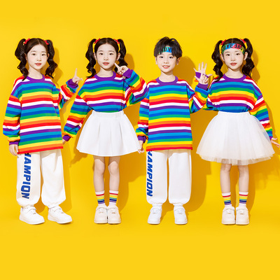 男女同款运动街舞长袖卫衣