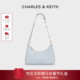 CHARLES&KEITH可露丽CK2 新年礼物 20271604通勤简约腋下包hobo