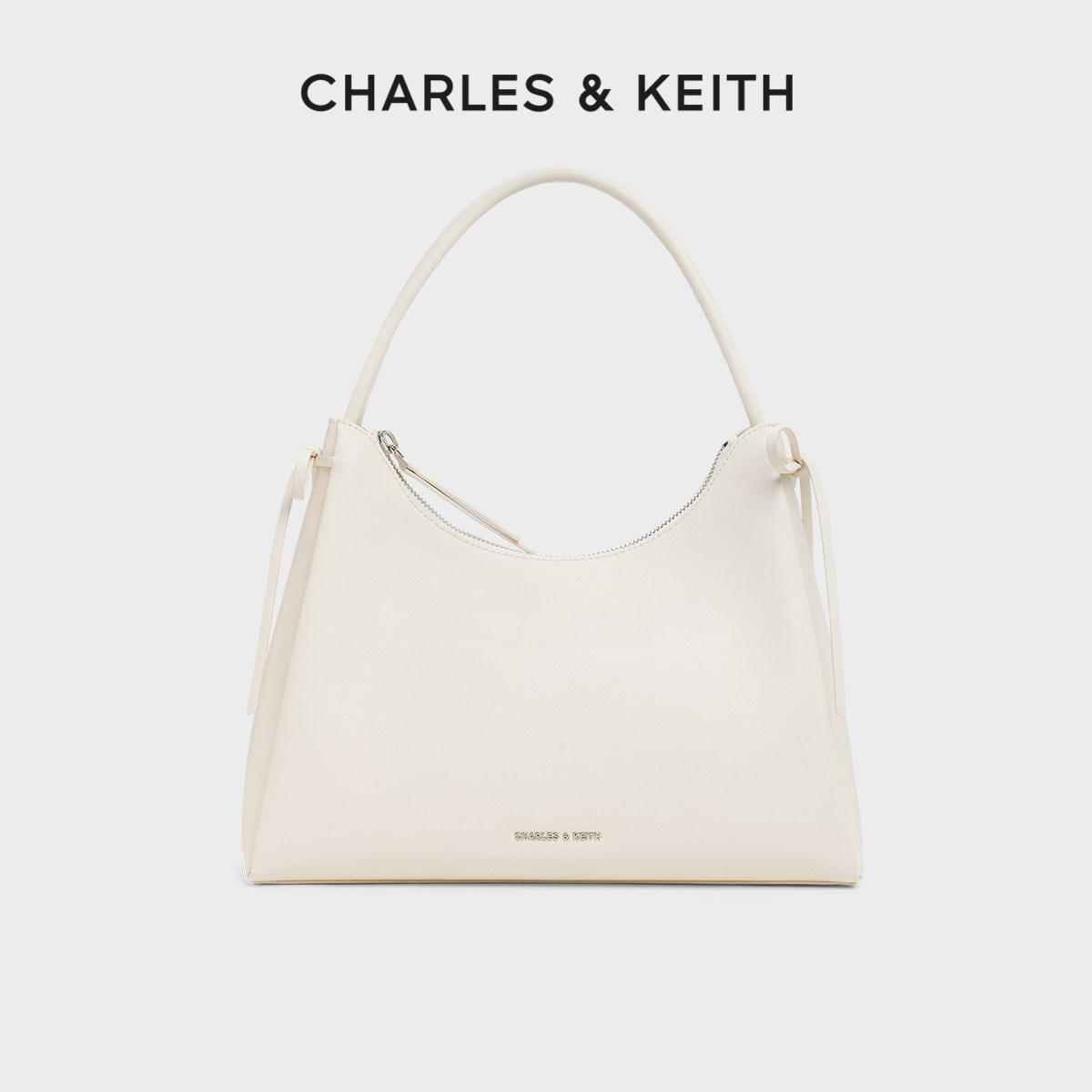 CHARLES&KEITH26春新品CK2-40160249柔软蝴蝶结单肩腋下包hobo包,箱包皮具/热销女包/男包,腋下包,淘宝优惠券,粉丝福利购,淘宝优惠卷