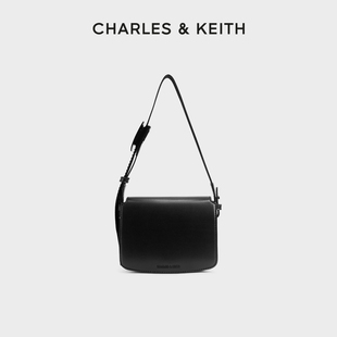 20271407簡約翻蓋斜挎小方包 CHARLES&KEITH腋下包CK2 折扣推薦