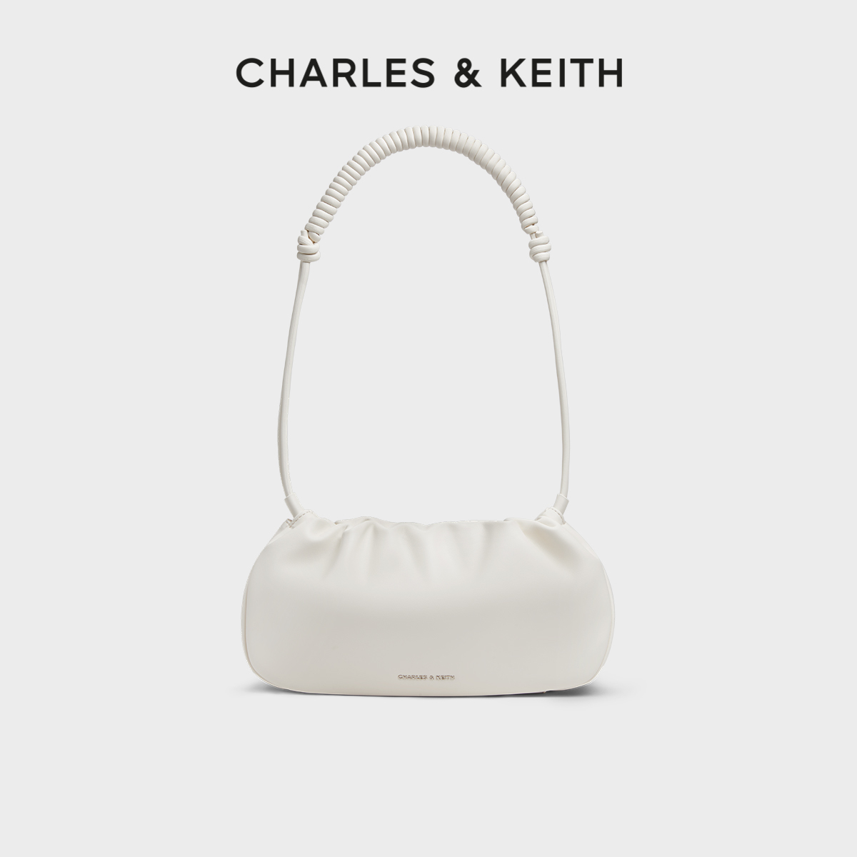 CHARLES&KEITH柔软抽绳云朵包