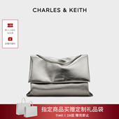 CHARLES&KEITH秋冬CK2 新年礼物 20271514大容量简约链条腋下包