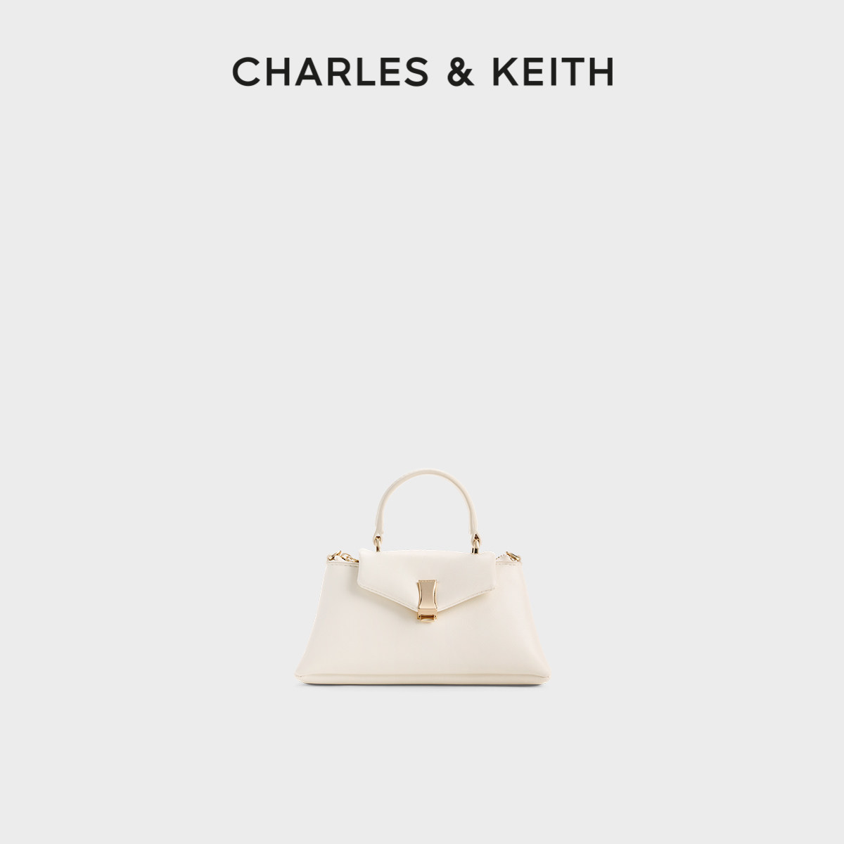 CHARLES&KEITH26夏季新品CK6-40770761简约迷你手提小方包斜挎包