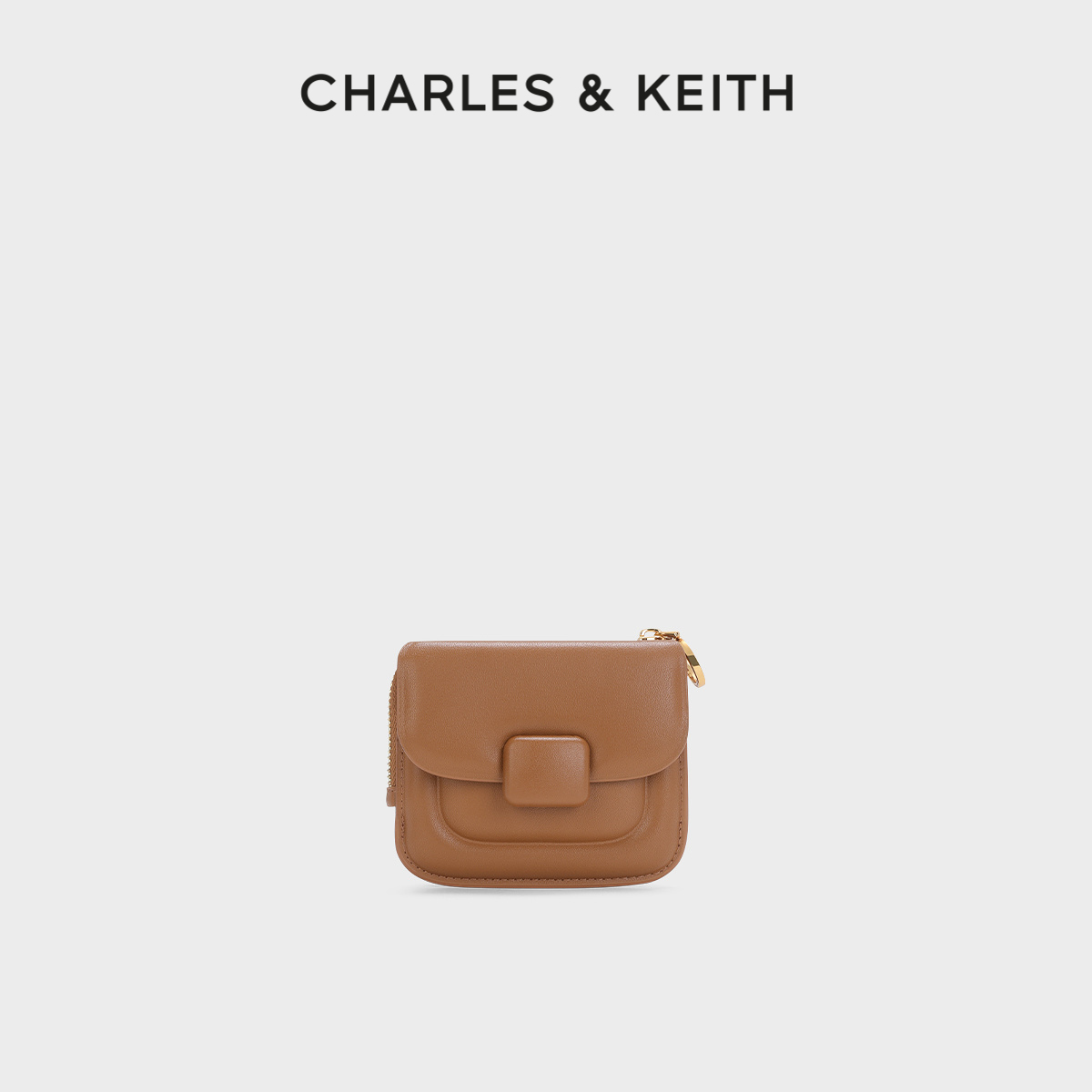 【包店专享】CHARLES&KEITH23冬CK6-10681119 KOA迷你腕带零钱包