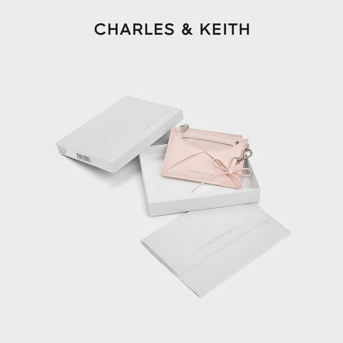 CHARLES&KEITH蝴蝶结相片位钱包