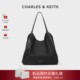 CK2 CHARLES&KEITH26春季 新品 30151539简约轻便通勤大容量托特包