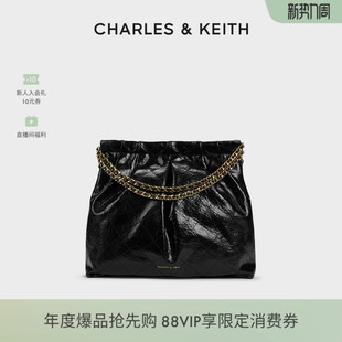 40671449大号链条单肩流浪包女 CHARLES&KEITH春夏CK2 包店专享