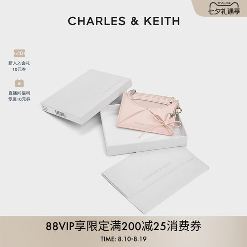 CHARLES&KEITH蝴蝶结相片位钱包