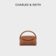 1拼接绒面手提小方包 50782762 新年礼物 CHARLES&KEITH25冬CK11