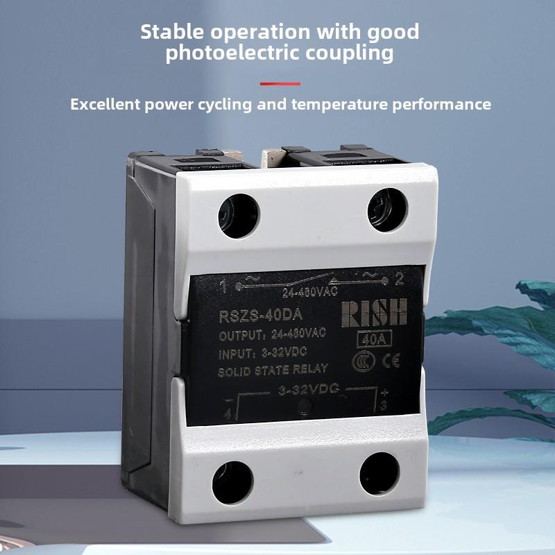 阳明单相固态继电器Ss-10Da25Da40Da60Da100Da直流控制交流220V B