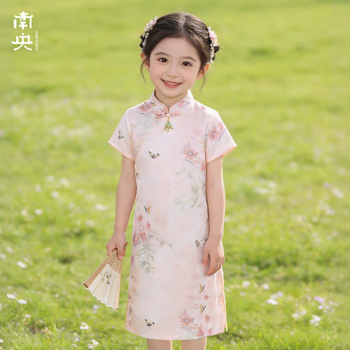 日常可穿旗袍女童汉服儿童夏季