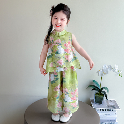 日常可穿汉服女童新中式2026新款