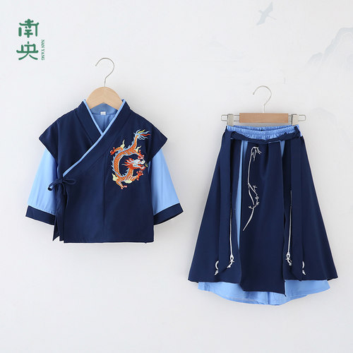男童汉服龙年唐装儿童古装中国风