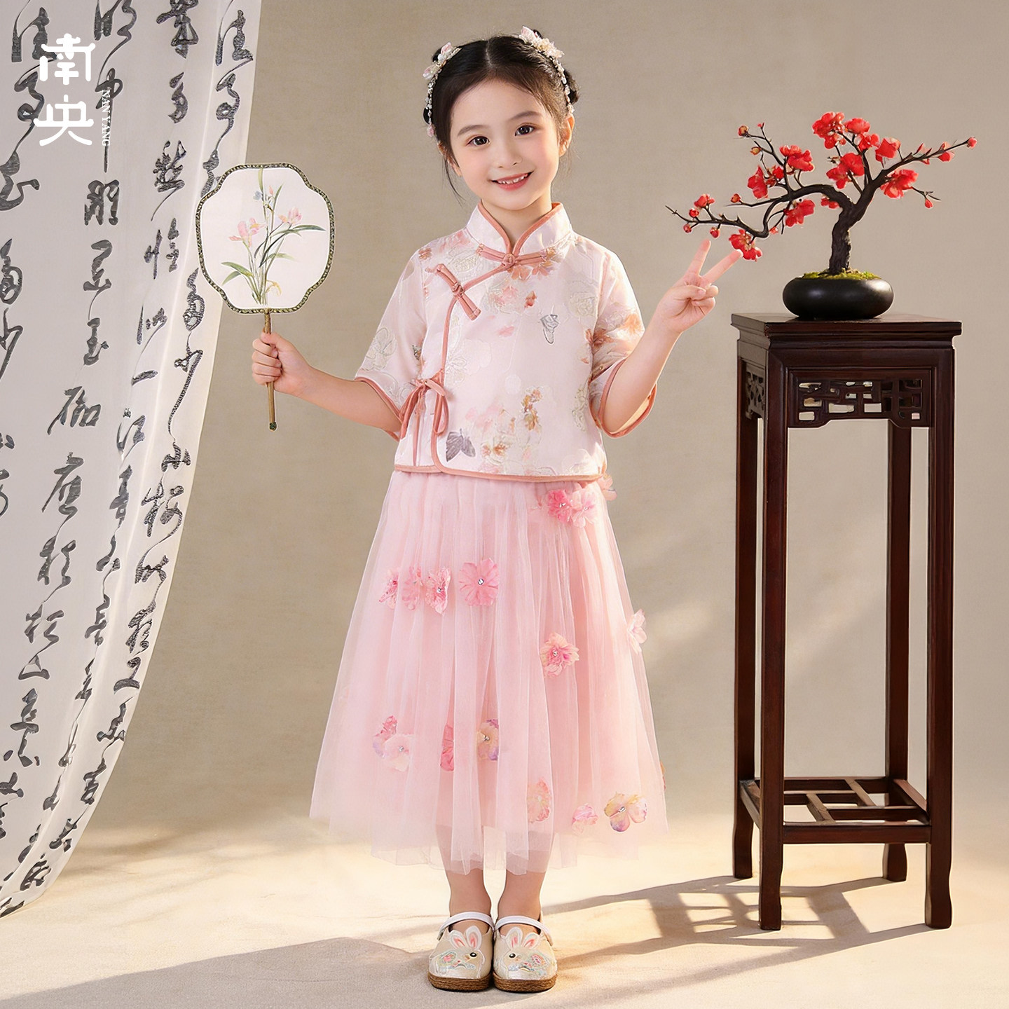 日常可穿汉服女童超仙古装裙子图片