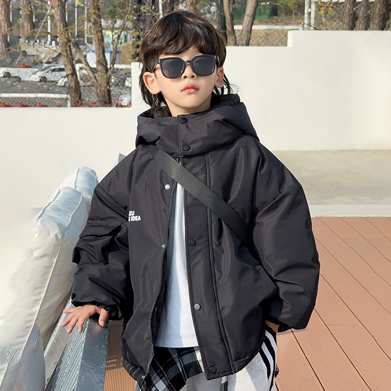 儿童羽绒服男童冬装2026新款宝宝保暖外套小童加厚男孩冬季50%绒