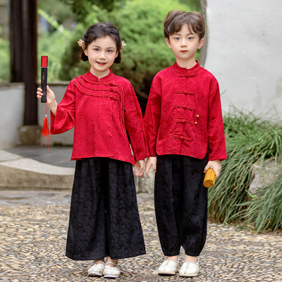 儿童唐装宝宝春秋季女童2026新款