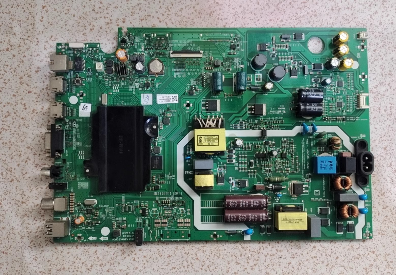 创维55E392主板5851-A8H44Z-0P00