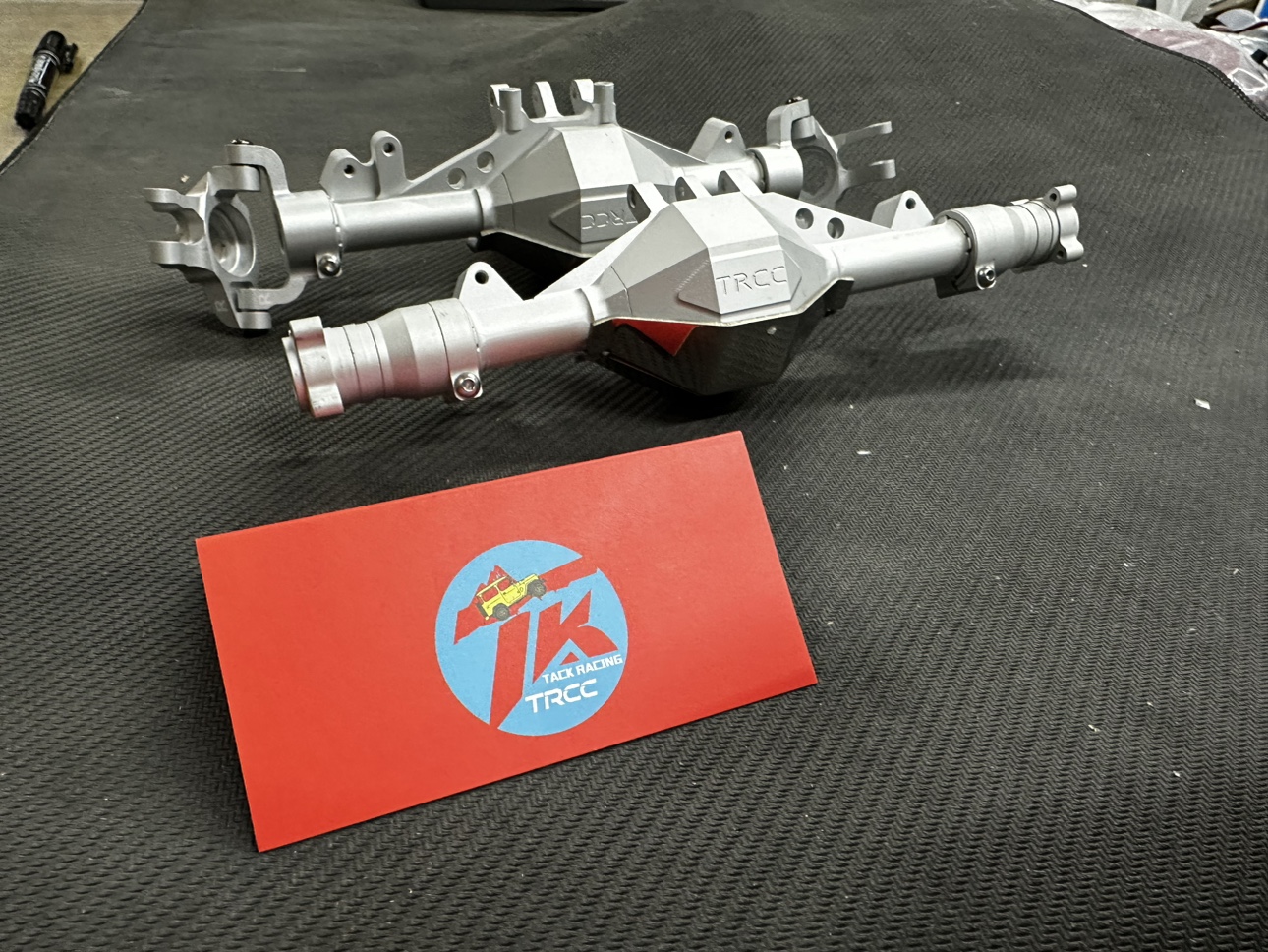 TRCC 定制版钻石桥套装 1/8攀爬车桥壳 KM 坦克 猛禽 km5pro