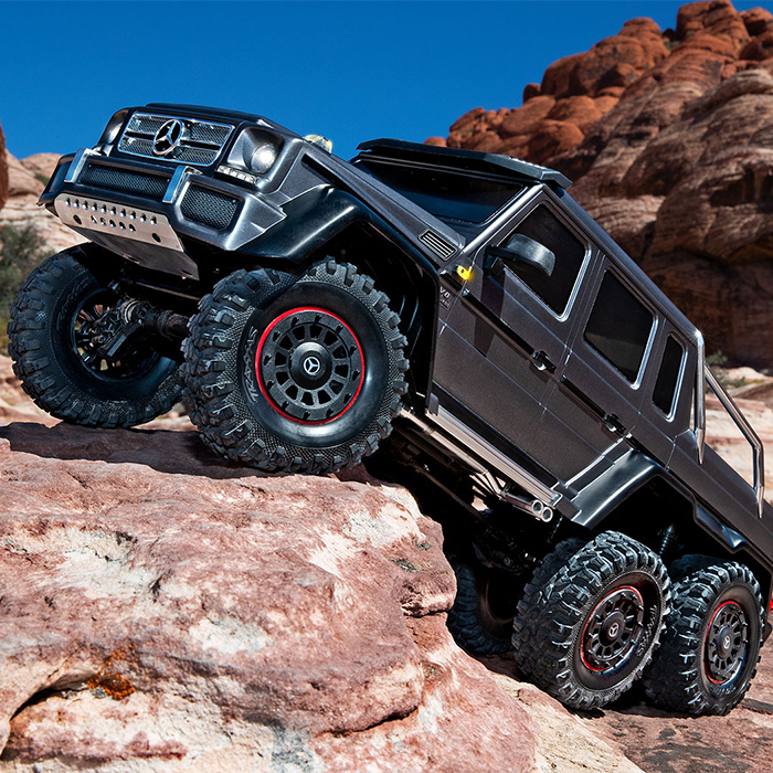 TRAXXAS TRX-6 奔驰G63 AMG6x6 Mercedes-Benz RC遥控电动越野车