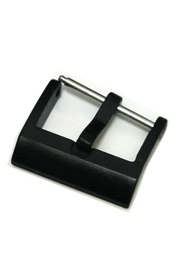 代用卡西欧电子表小方块表带扣16mm注塑塑胶表扣黑色 2套装