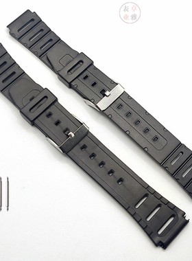 代用卡西欧CA-53W, CA-61W, FT-100W, W-520U, W-720 DW-270表带