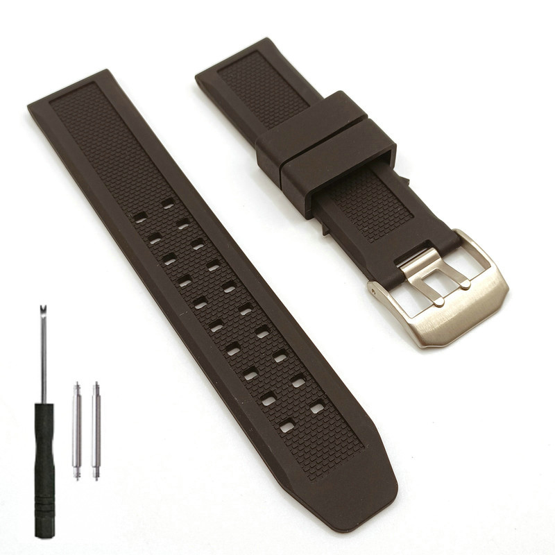 23mm鲁美诺斯代用硅橡胶手表带