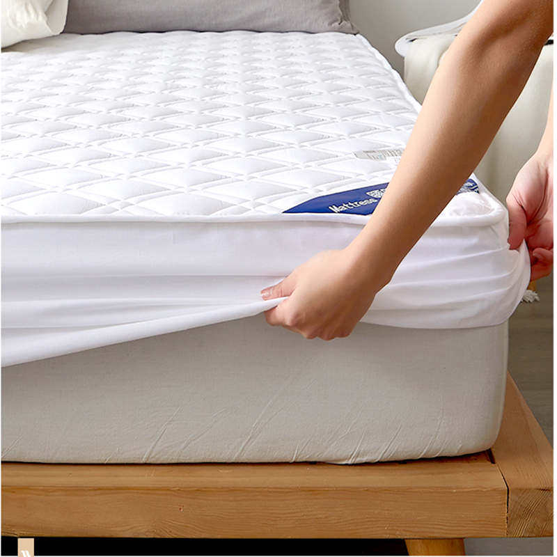 五星级酒店全棉抗菌防螨床笠夹棉床罩席梦思床垫保护套防滑可固定