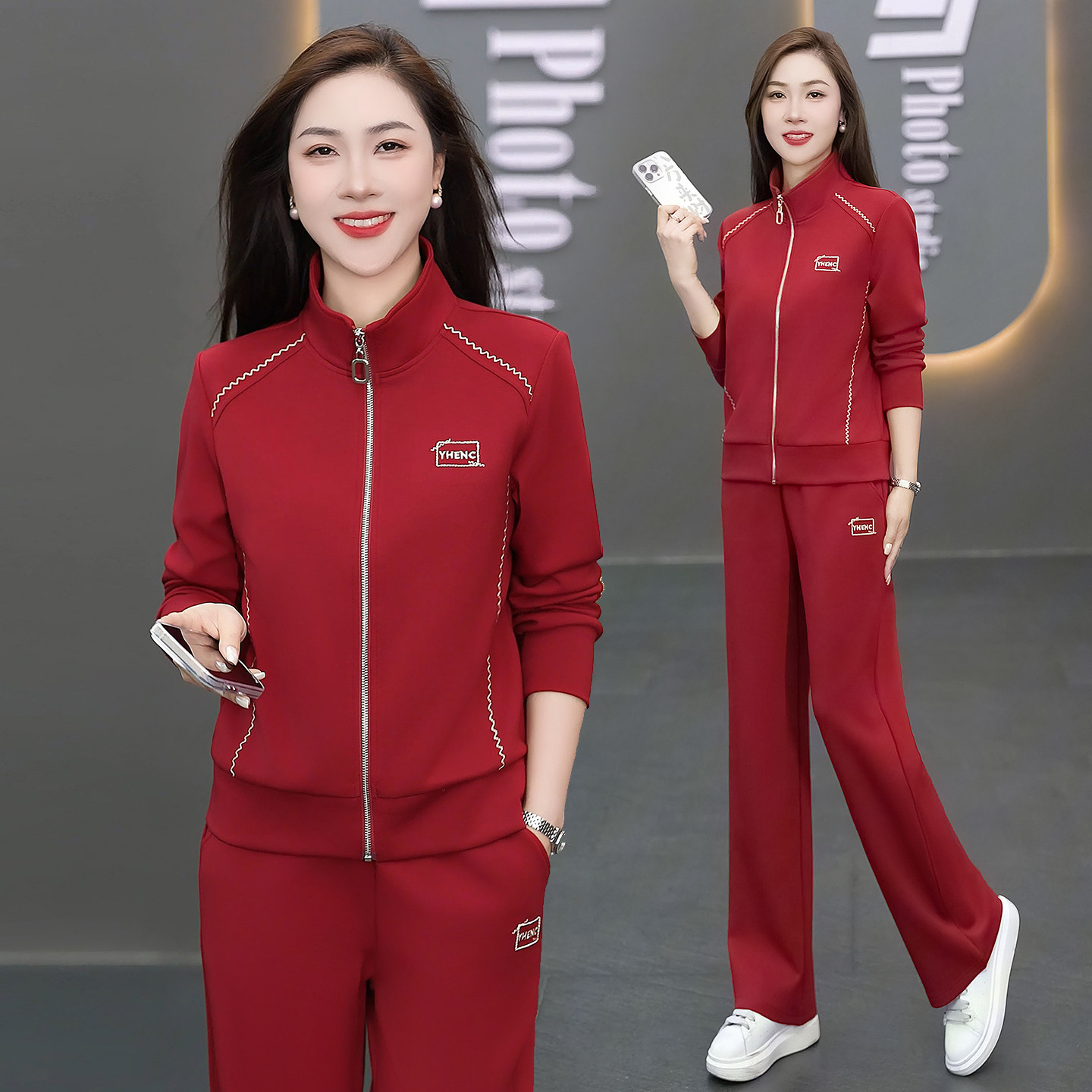 休闲运动服套装2025年秋季新款