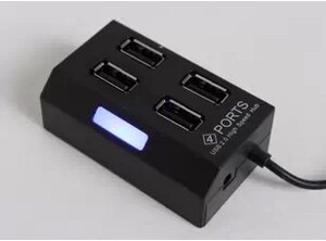 方形hub usb集线器 分线器 usb扩展口 可带移动硬盘的usb转换器