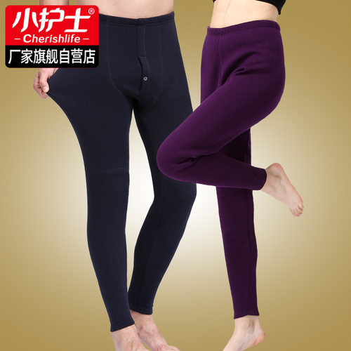 小护士保暖裤男女加绒加厚冬季