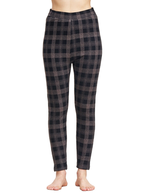 小护士羊毛印花保暖棉裤女冬季