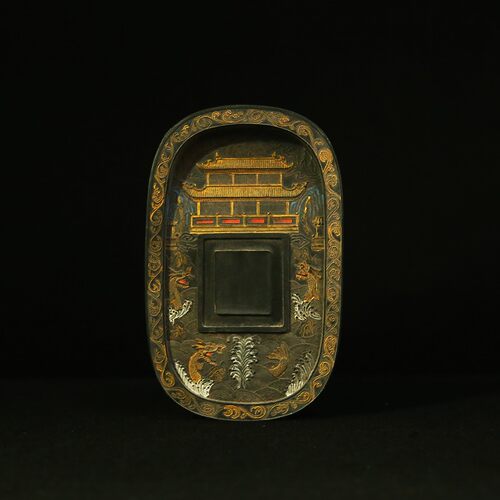 1987年版清代老墨版蓬莱老墨块