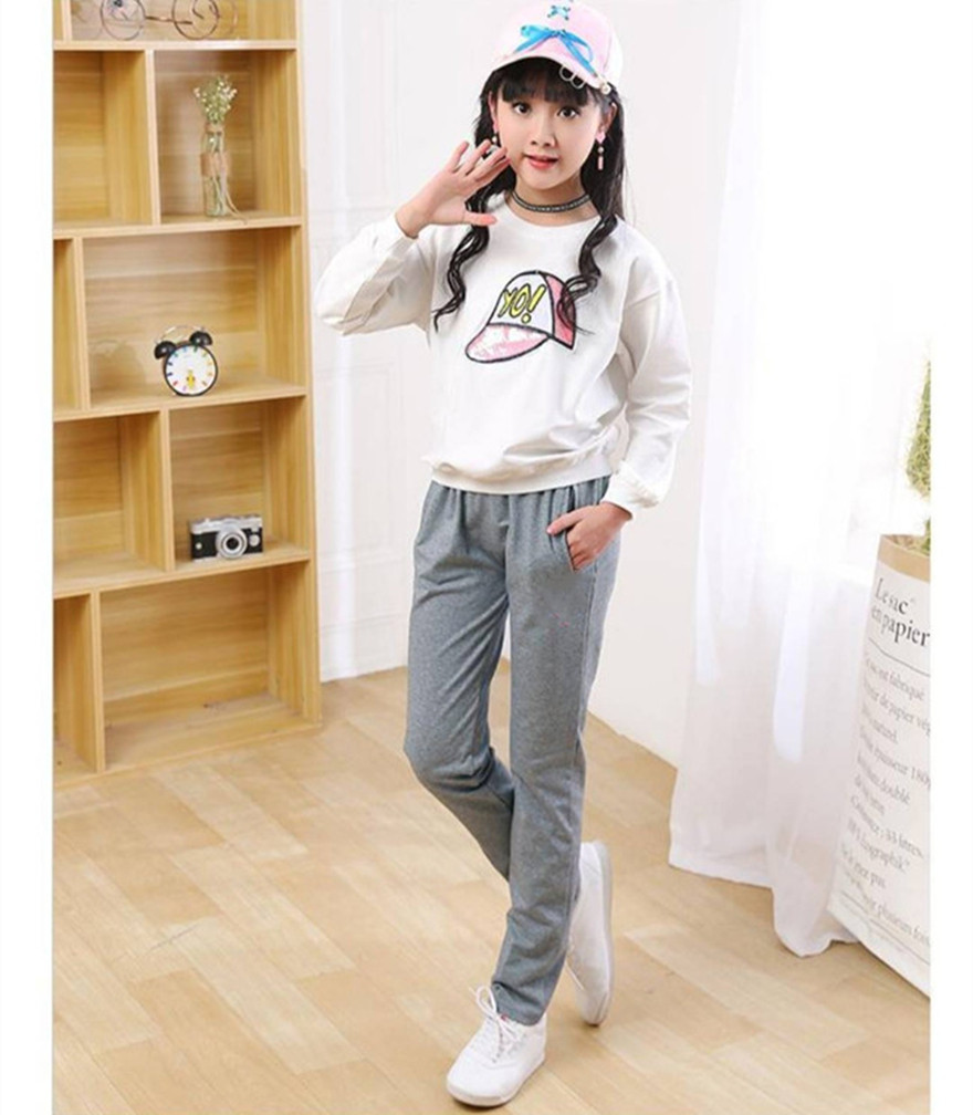 新款校服纯色学生夏装外穿运动裤
