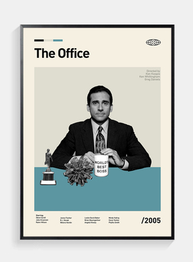 办公室美剧装饰画客厅背景墙卧室餐厅壁画The Office电视海报挂画