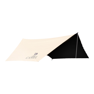 【虹】骆驼户外精致露营六角蝶形黑胶天幕便携式野餐防晒遮阳凉棚