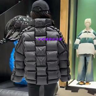 一吻定情正版女装秋冬保暖女士轻奢羽绒服少女面包服