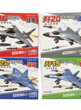 F16/F22隐形战斗飞机拼装模型