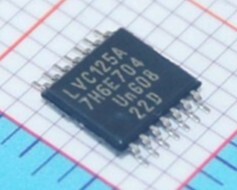 74LVC125APW LVC125A 缓冲器和线路驱动器 贴片TSSOP14 全新原装