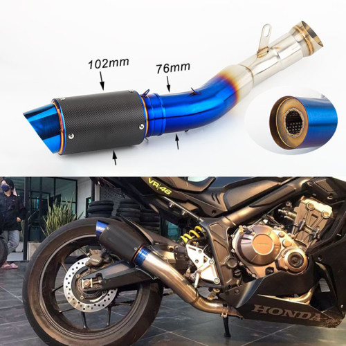 摩托车改装CB650F排气管CB650R中段 CB650R CBR650R 2019-2021